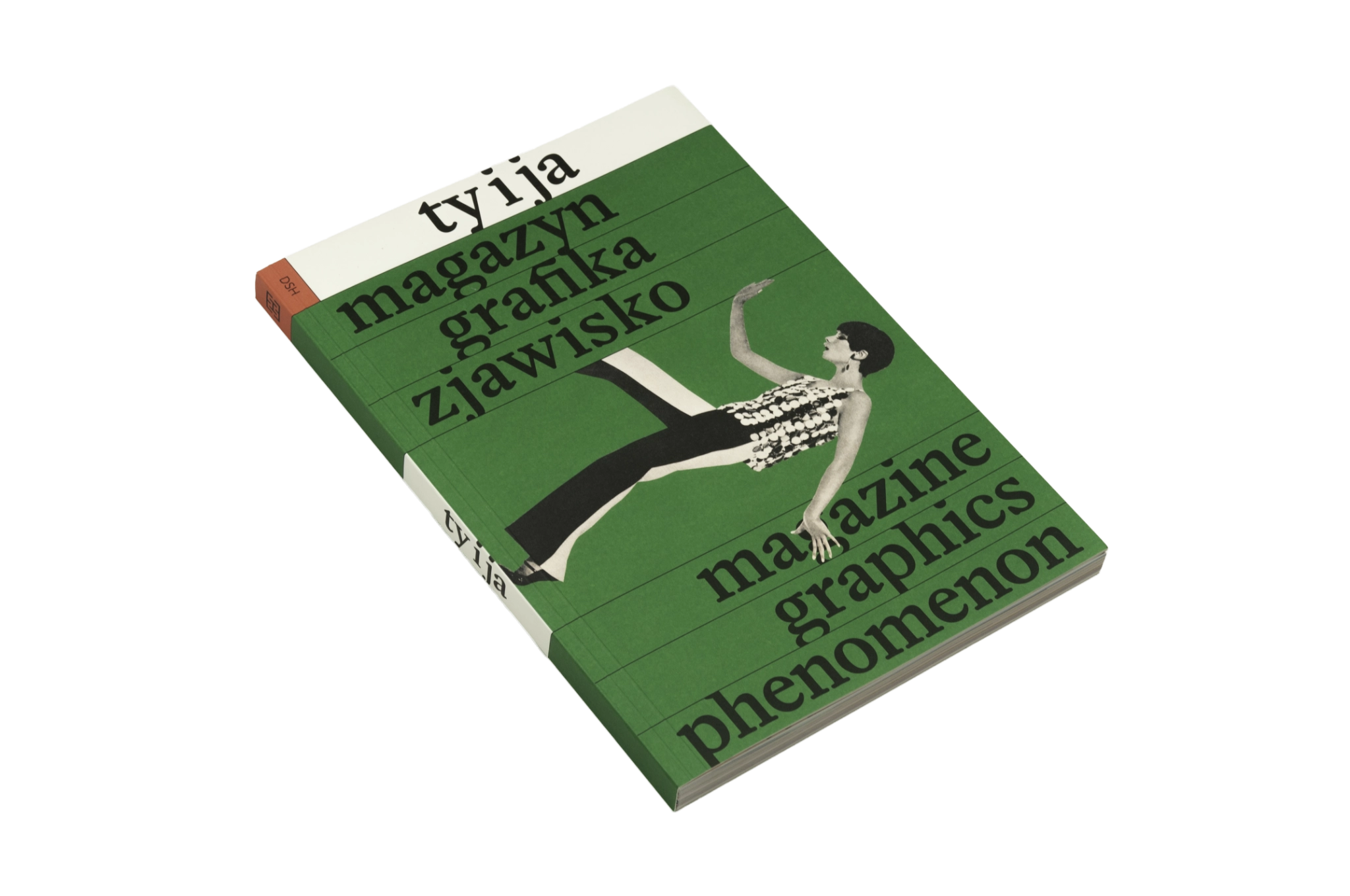 Katalog „Ty i Ja” leżący ukośnie na czarnym tle, z zieloną okładką z wyciętym zdjęciem kobiety i dwujęzycznym podtytułem.