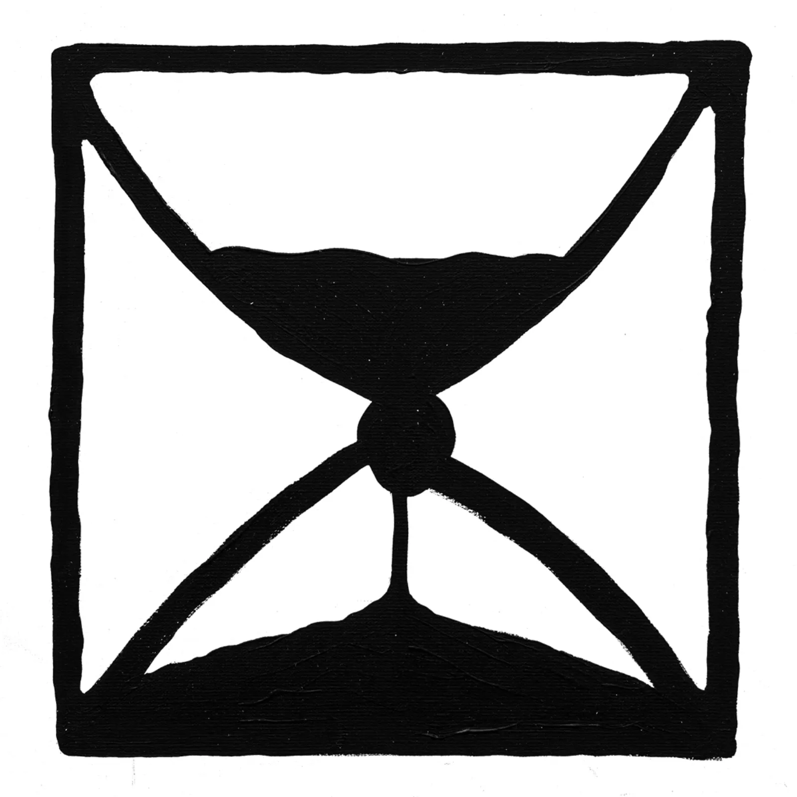 Znak graficzny klepsydry